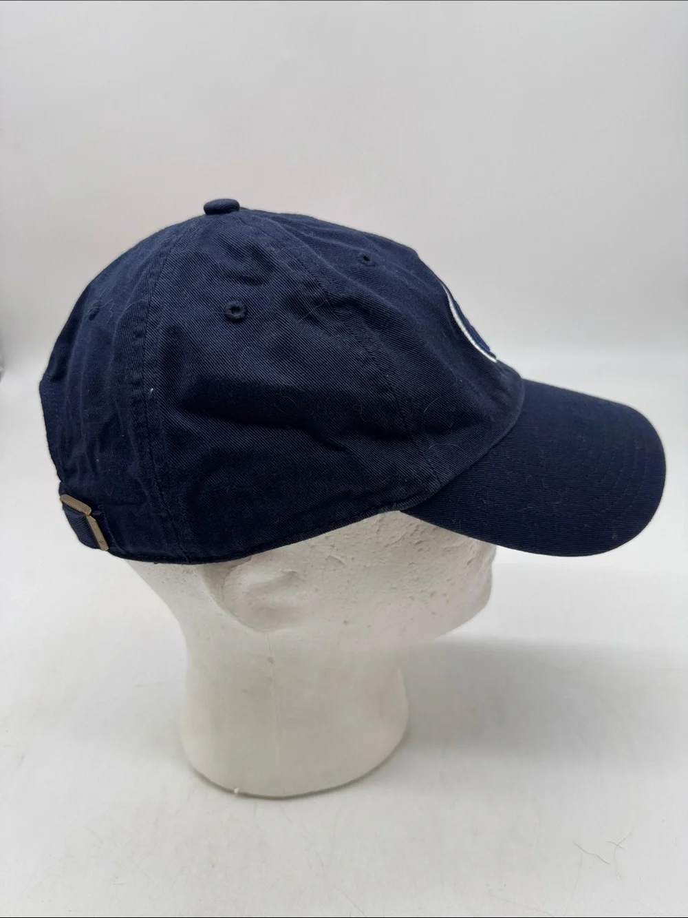 Edmonton Oilers NHL Navy and White Embroidered Logo Cap